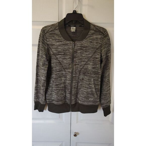 RBX Sweaters - RBX Active Women's Full-Zip Space Dye Bomber Jacket Medium